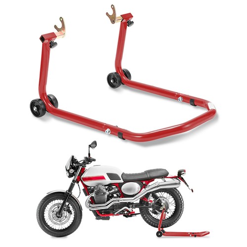 Motorradständer hinten